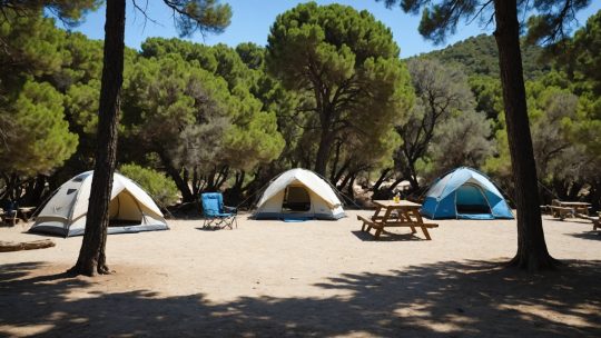 Top 5 des campings recommandés au lavandou